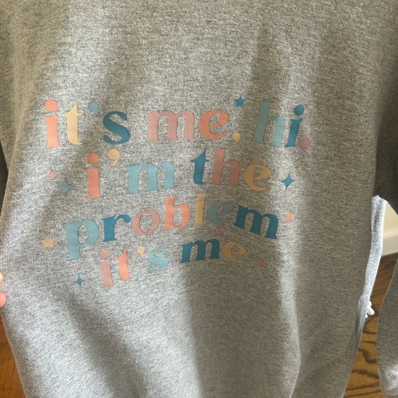 Taylor Swift Sweatshirt - anti hero - it’s me hi I’m the problem it’s me - Picture 2 of 3